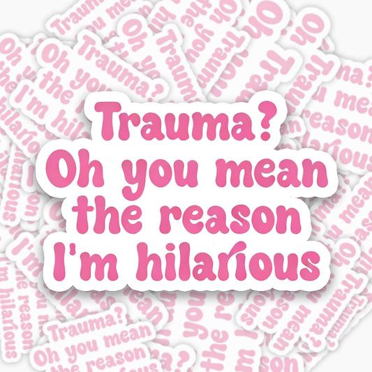 Jellypine Favorites Pink Mental Health Affirmation Sticker Of 9