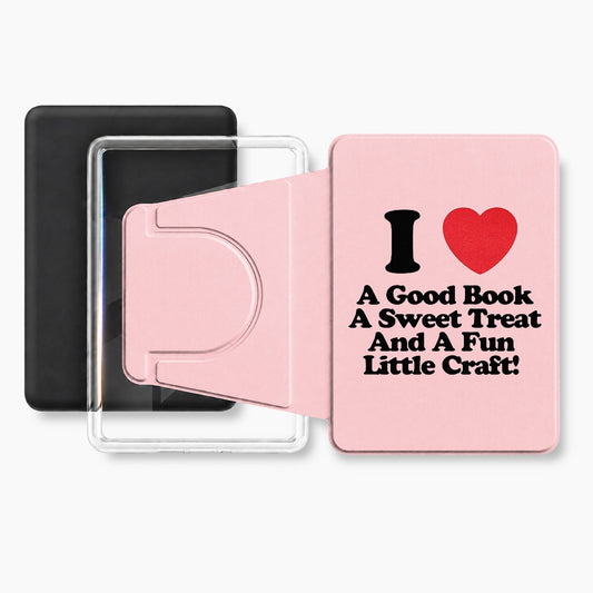 I Love Books Treats Crafts Kindle Case