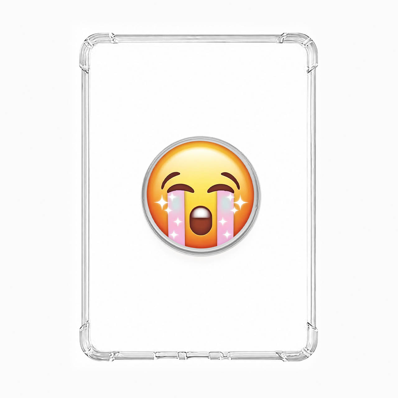 Sparkly Happy Cry Magnetic Phone Grip Holder Jellypine