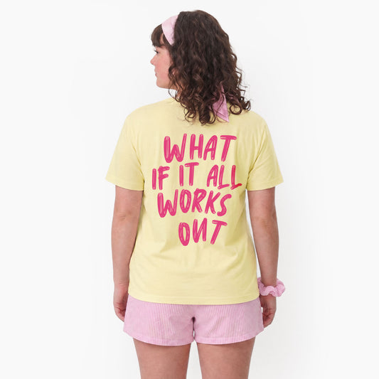 What If It All Works Out Back T Shirts