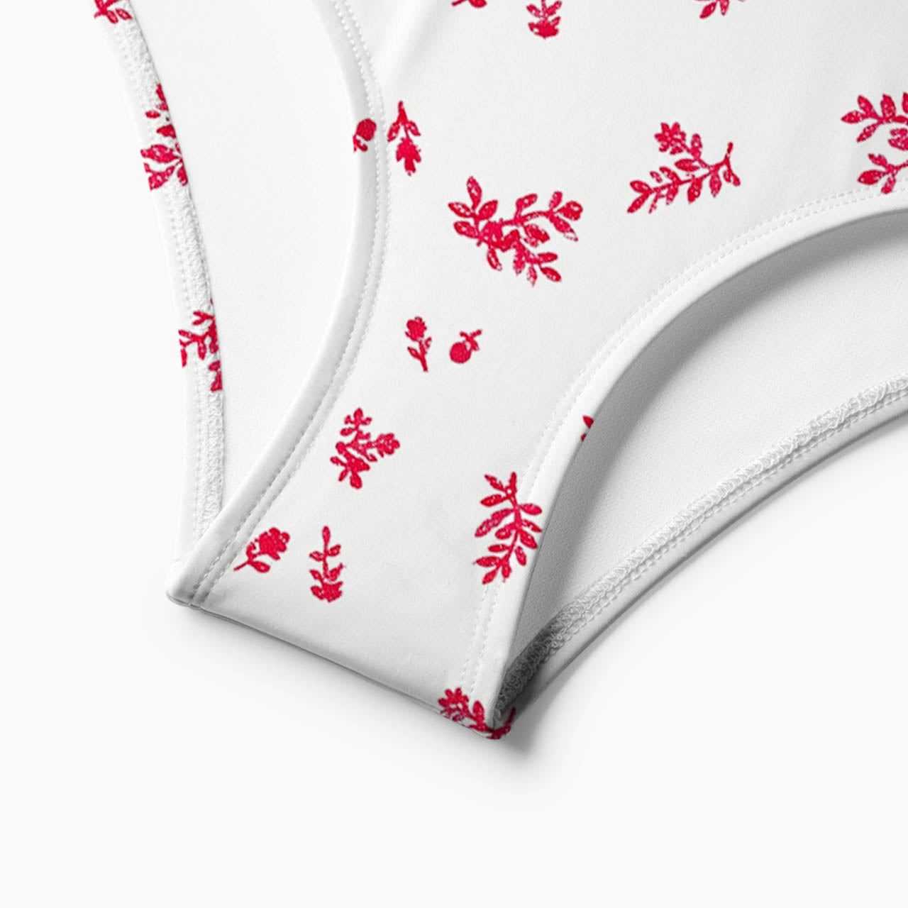 Sweet Berry Ditsy Print Bikini Set