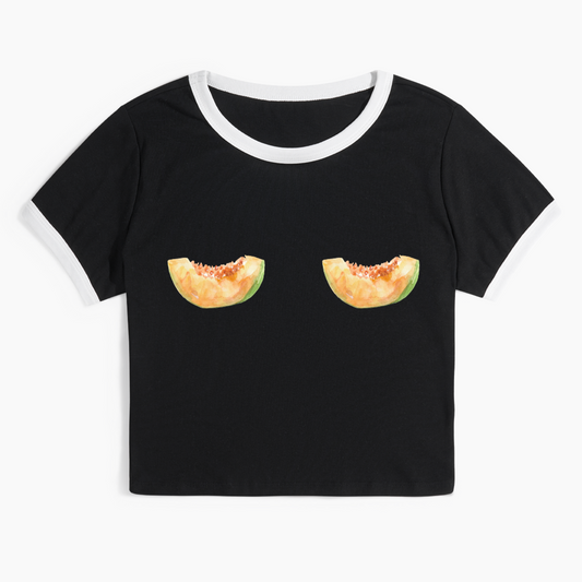 Sweet Melon Mood Ringer Tee