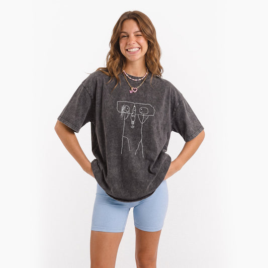 Puppy Between Us Washed Tees