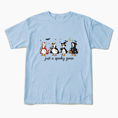 Just a Spooky Goose Halloween T Shirts