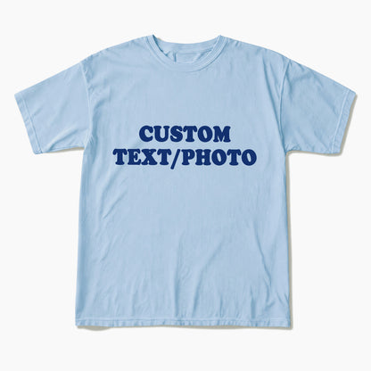 Custom Personalized Text Photo T Shirts Jellypine