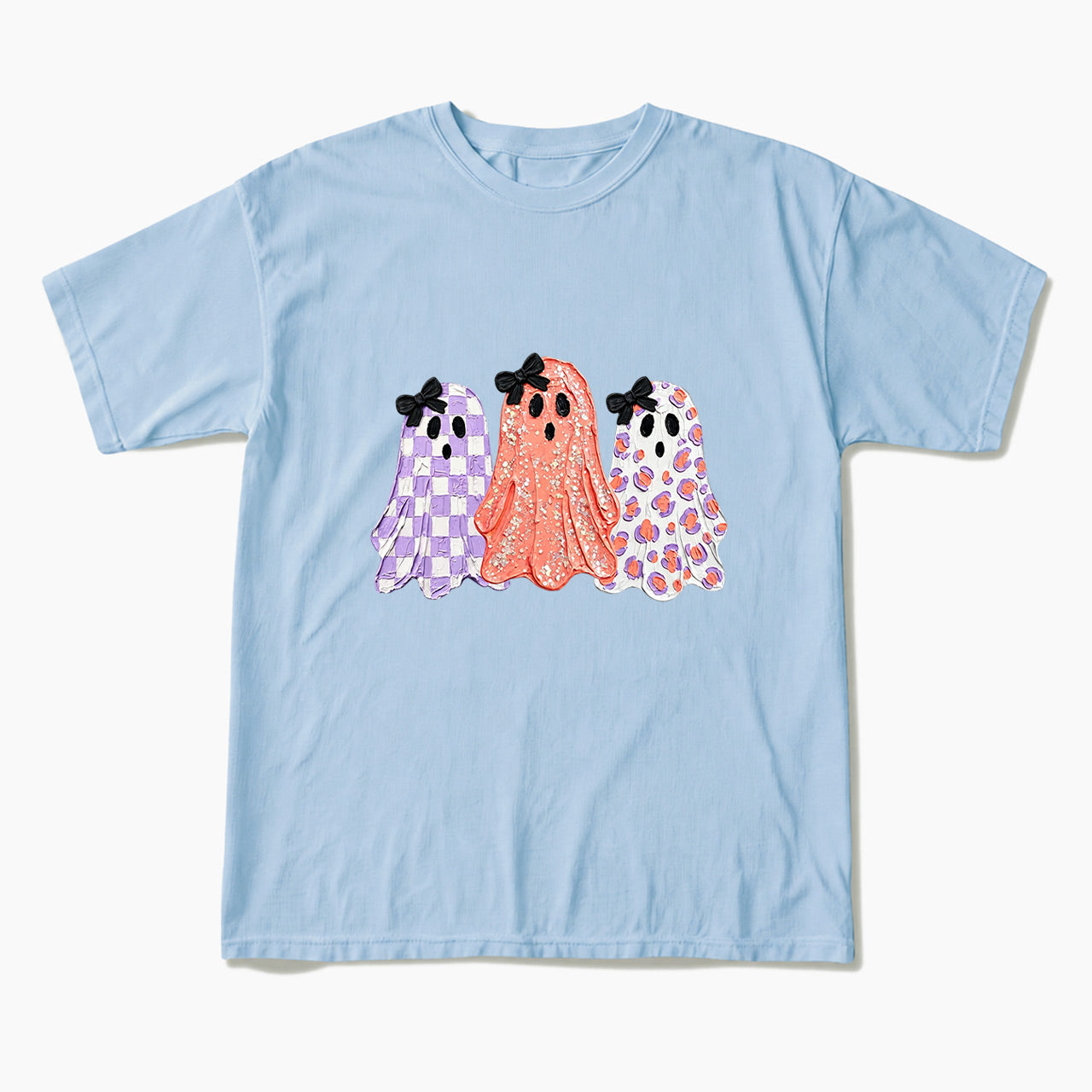 Pastel Ghost Trio Halloween T Shirts