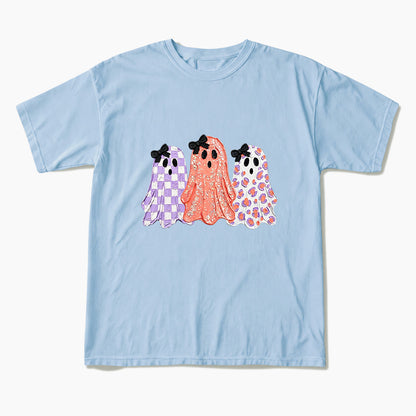 Pastel Ghost Trio Halloween T Shirts