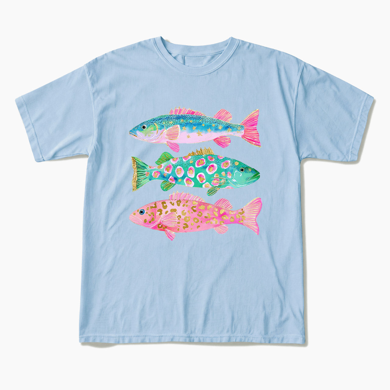 Colorful Fish T Shirts