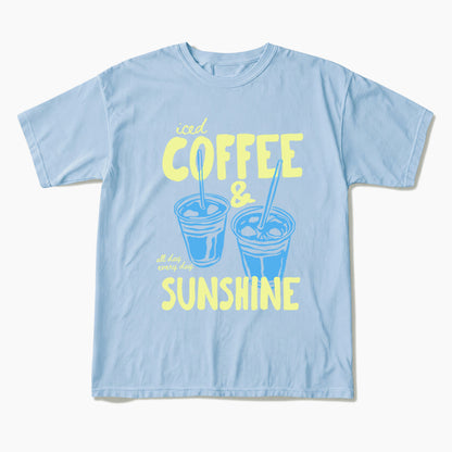 Iced Coffee and Sunshine T Shirts