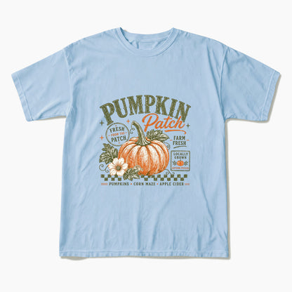 Retro Pumpkin Patch Halloween T Shirts