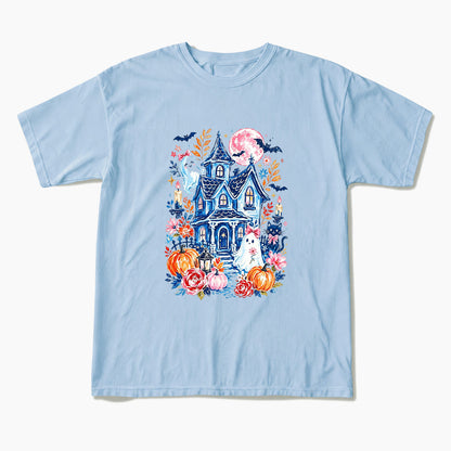 Haunted House Halloween T Shirts