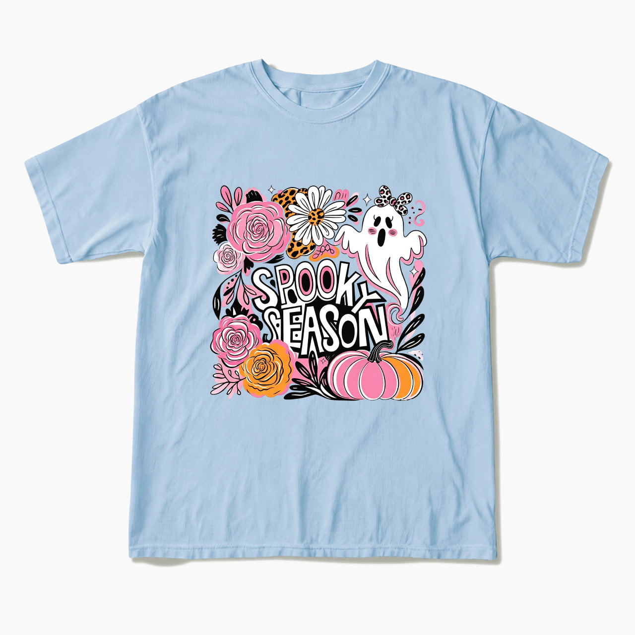 Pastel Ghost Spooky Season Halloween T Shirts