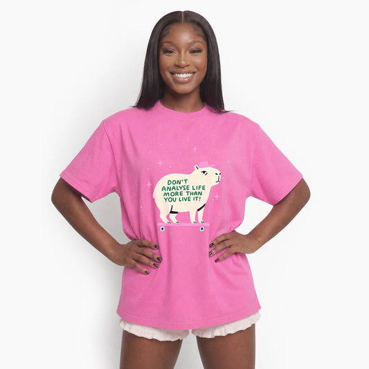 Do not Analyse Life More Than You Live It T Shirts