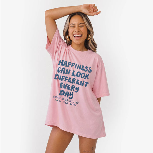 Happiness Can Look Different Every Day T Shirts