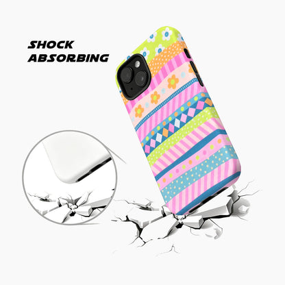 Candy Carnival Stripes Phone Case