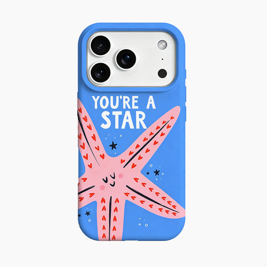 Happy Little Starfish Cheer-Up Phone Case