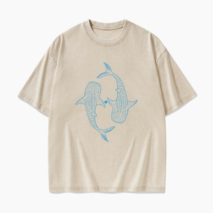 Whale Shark Washed Tees
