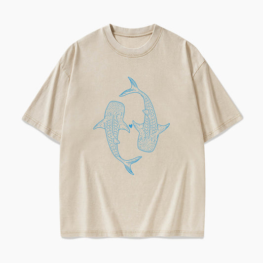 Whale Shark Washed Tees