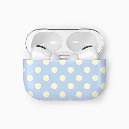 Blue Skies Dots Earphone Case