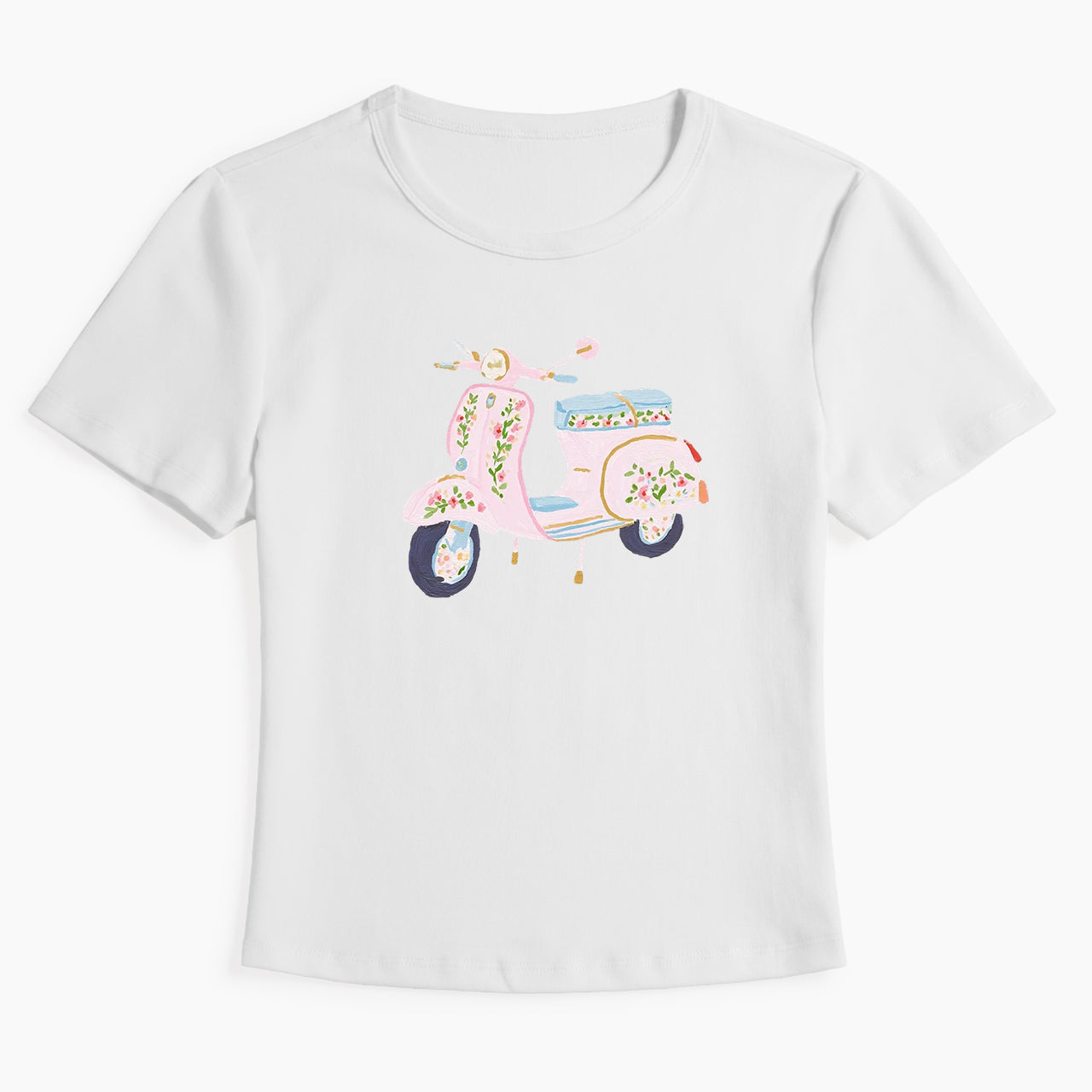 Blooming Ride Baby Tee