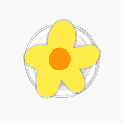 Yellow Flower Magnetic Phone Grip Holder Jellypine