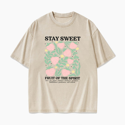 Fruits Of The Spirit Washed Tees