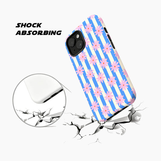 Blue Breeze Daisy Phone Case
