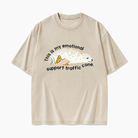 This is my Emotional Support Traffic Cone Washed Tees