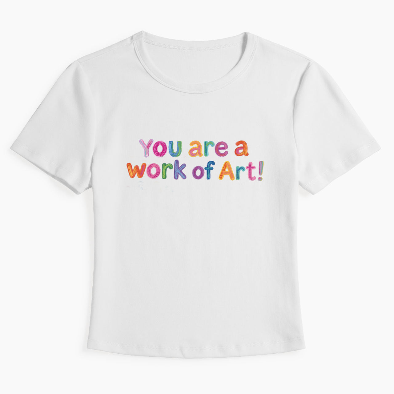 You Are A Work Of Art Baby Tee