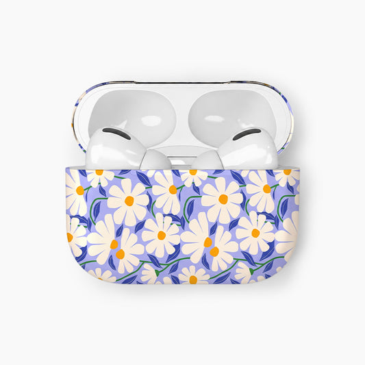 Daisy Dream Garden Citrus Sunshine Stripe Earphone Case