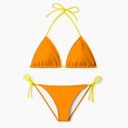 Sunny Mango Print Bikini Set