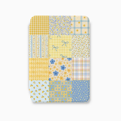 Sunny Blue Patchwork Kindle Case