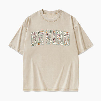 Floral Be Kind Washed Tees
