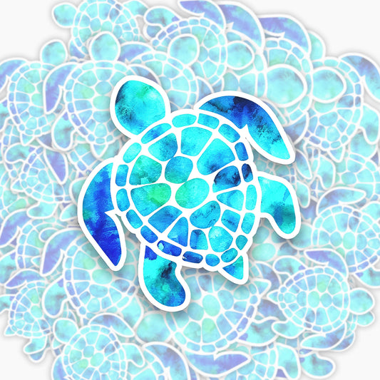 Sea Turtle Sticker Jellypine