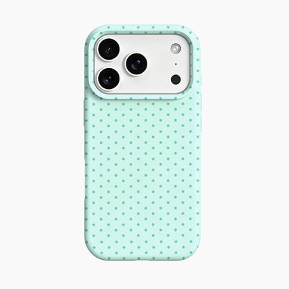 Fresh Mint Dots Phone Case