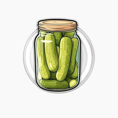 Pickle Jar Magnetic Phone Grip Holder Jellypine