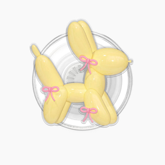 Pastel Balloon Puppy Magnetic Phone Grip Holder Jellypine