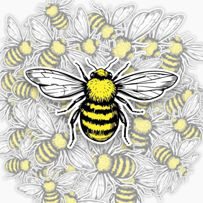 Mini Bee Sticker Jellypine