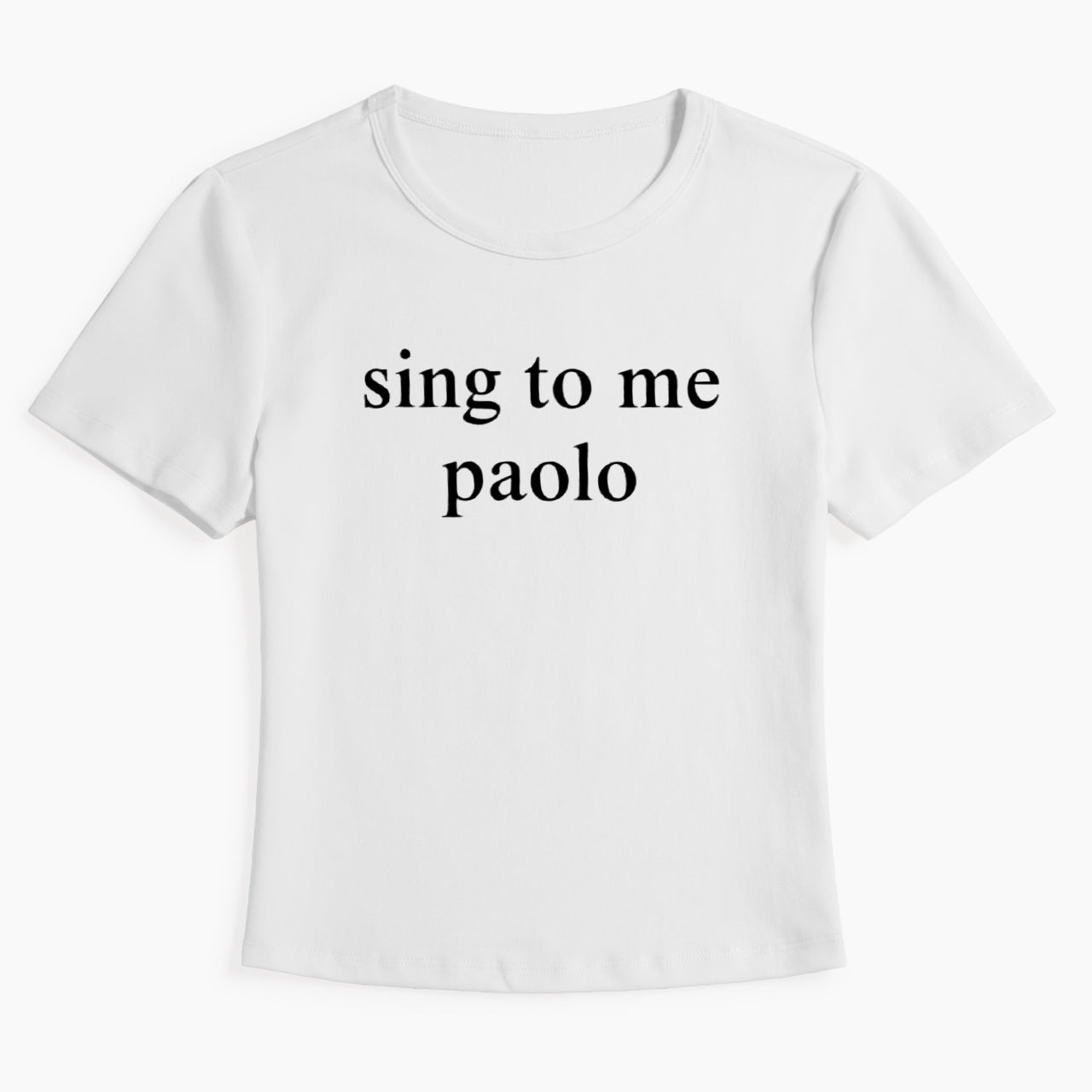 Funny Sing To Me Baby Tee