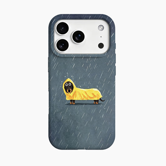 Stormy Weather Tiny Brave Dog Phone Case