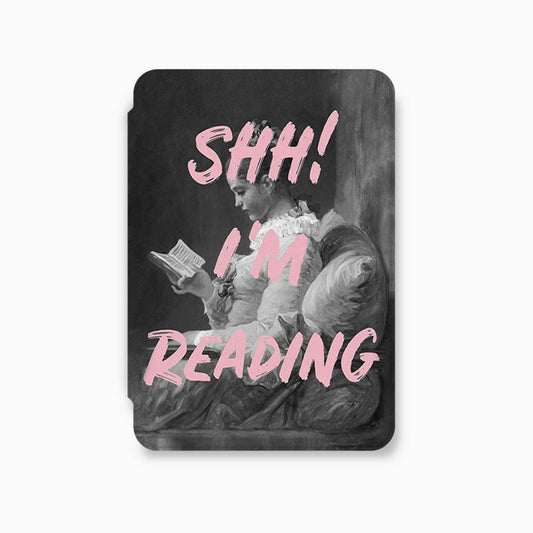 SHH I am Reading Kindle Case