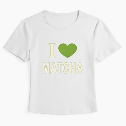 I Love Matcha Baby Tee