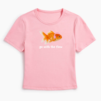 Go With the Flow Baby Tee