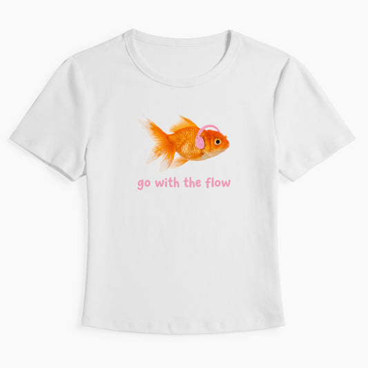 Go With the Flow Baby Tee