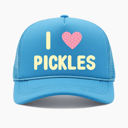 I Love Pickles Trucker Hat