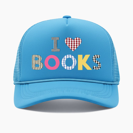 I Love Books Trucker Hat