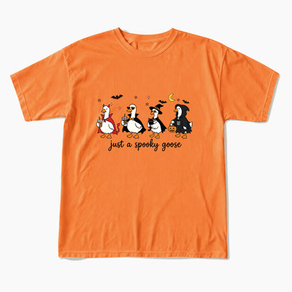 Just a Spooky Goose Halloween T Shirts