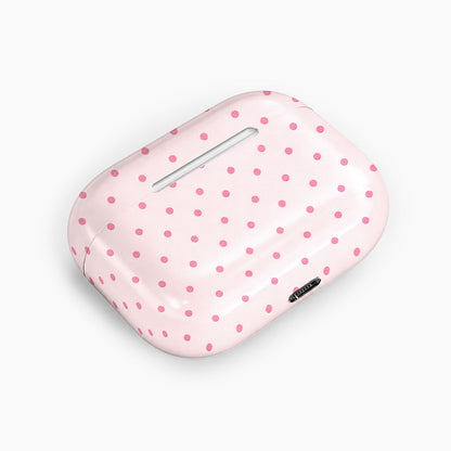 Soft Pink Polka Dot Sunny Lemon Dots Earphone Case