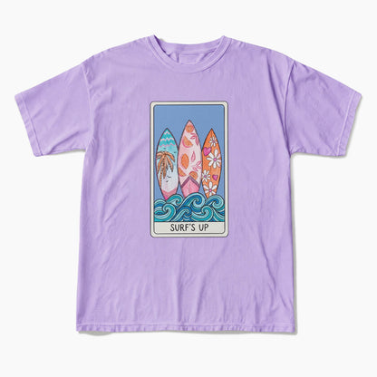 SURFS UP Tarot Card T Shirts