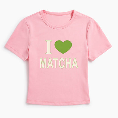 I Love Matcha Baby Tee